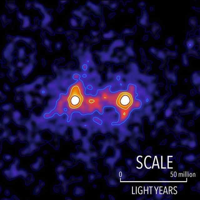 科学家证实暗物质存在，并合成第一个暗物质图像