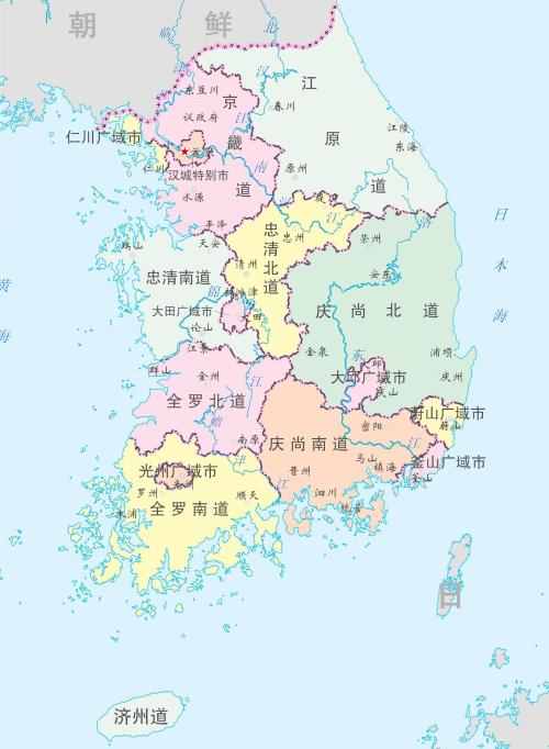 韩国面积是大还是小？
