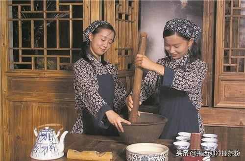 客家人的传统工艺手工制（擂）茶