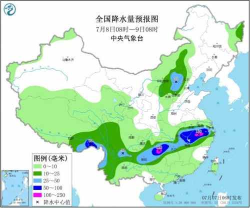 贵州重庆等多地有暴雨到大暴雨 局地有特大暴雨