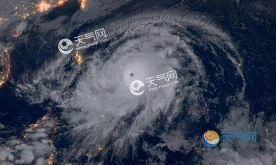 台风卫星影像_卫星看台风眼_