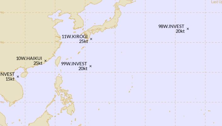 菲律宾北部海域热带低压生成 可能发展为第13号台风“鸳鸯”