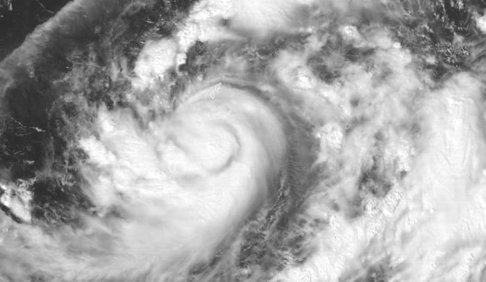 十五号台风路径实时发布系统卫星云图 台风“布拉万”云图最新变化发展