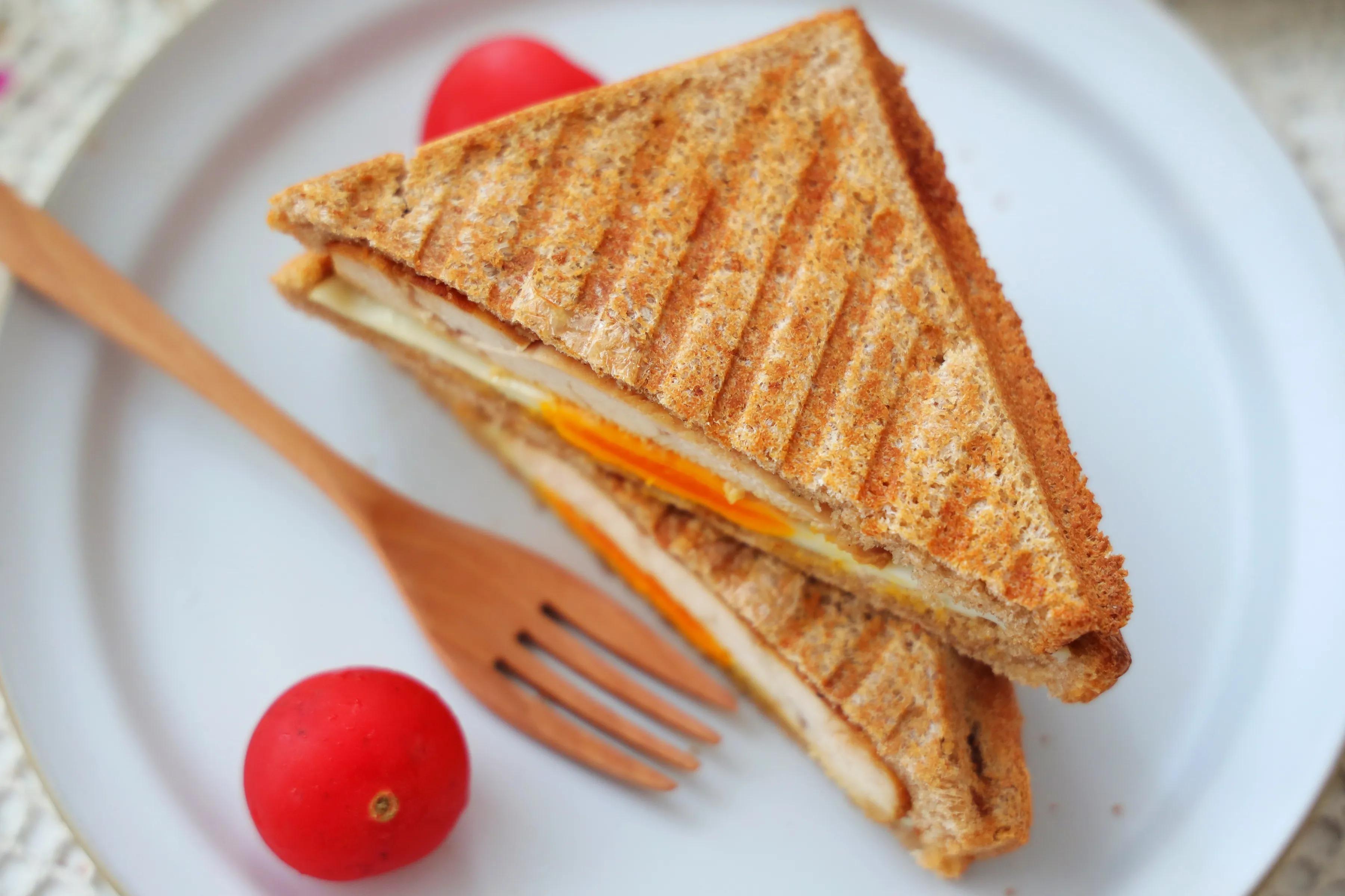 最简单的三明治，低脂高蛋白，让你越吃越瘦