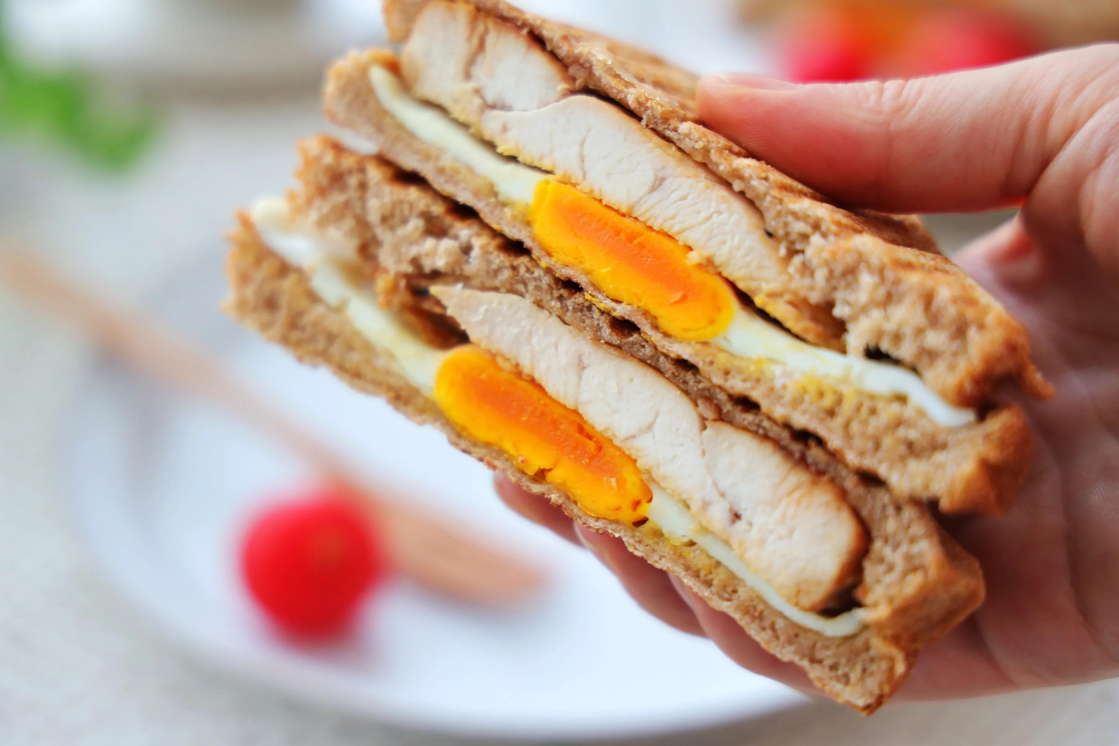 最简单的三明治，低脂高蛋白，让你越吃越瘦