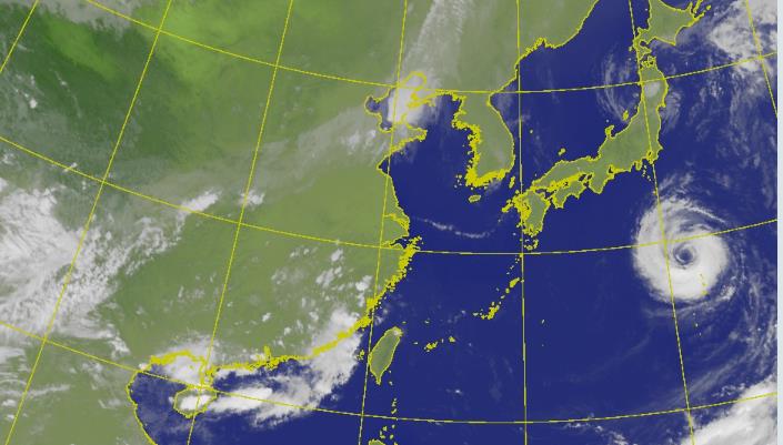 7号台风兰恩卫星云图最新实况 2023年七号台风云图追踪