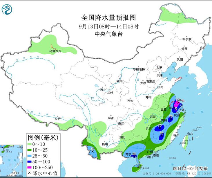华南江淮等地有将强降水 12日起冷空气将影响我国北方地区
