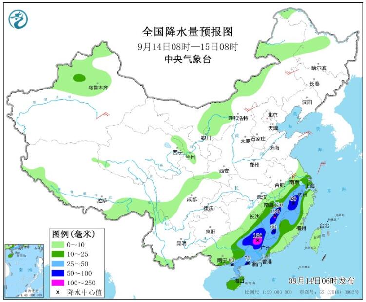 安徽浙江等地有强降雨天气 冷空气影响西北新疆等地降温降雨