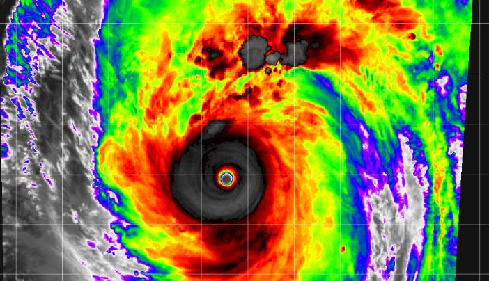 台风路径实时发布系统15号云图 台风“布拉万”高清卫星云图持续更新