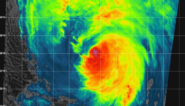 台风路径实时发布系统15号台风布拉万云图 十五号台风最新卫星云图实时更新