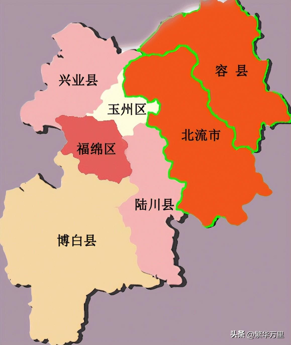 广西的第4大城市，为何有7个区县？