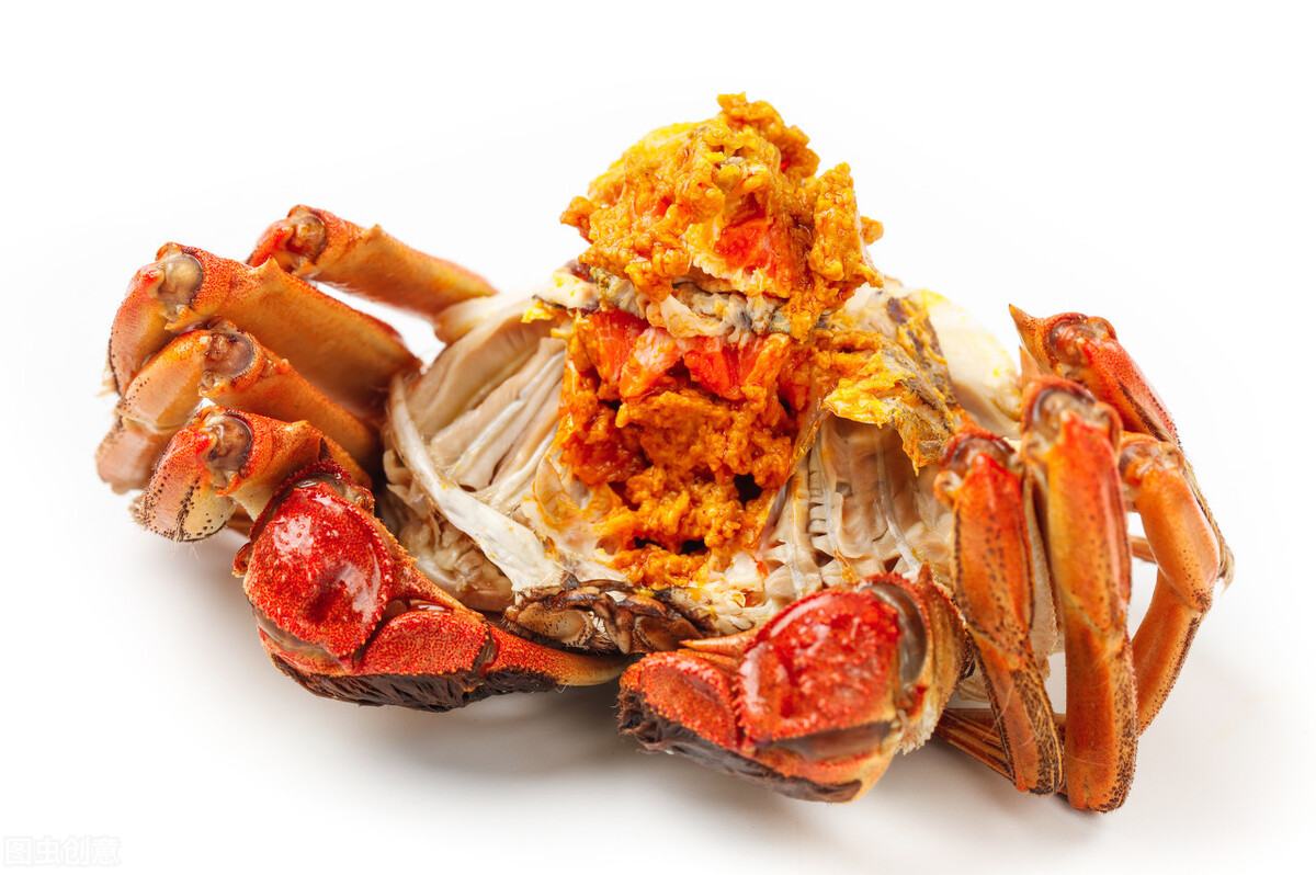 螃蟹清蒸的做法，不流黄不掉腿，保持味道鲜美