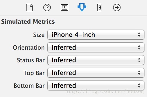 iOS xib simulated metrics size_iOS xib simulated metrics size_