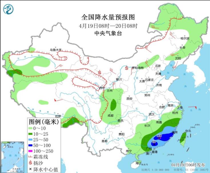 广东福建等部分地区有大暴雨 强冷空气逐渐侵袭多地