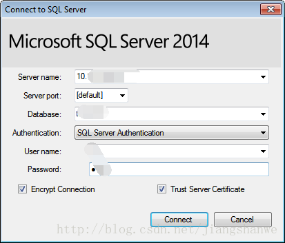 连接SQL Server