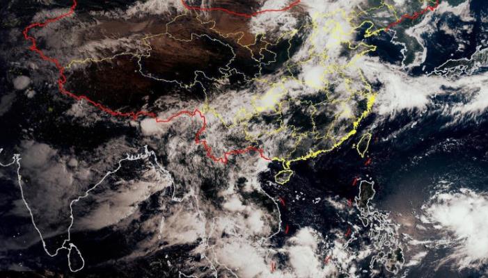 五号台风实时路径图卫星云图 台风杜苏芮实时路径登陆位置预测