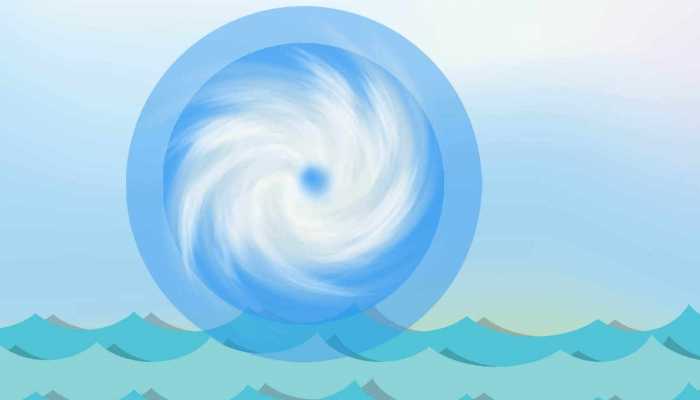 台风杜苏芮2023年7月24日最新卫星云图观测:台风眼逐渐清晰