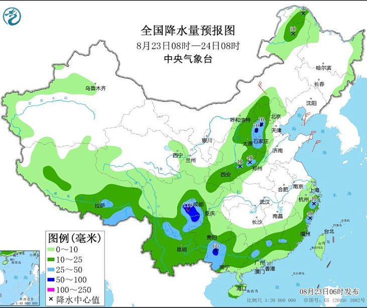 四川盆地等地将有较强降雨 局地或有大暴雨侵袭
