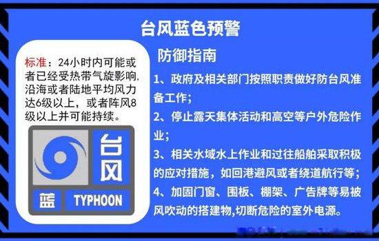 台风预警信号停课是什么颜色_台风红色预警需要停课吗_