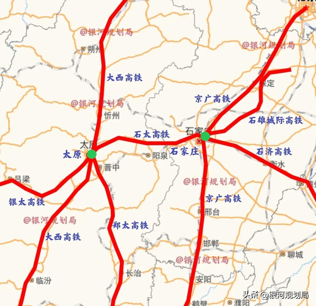 华北省会级城市，太原和石家庄，谁的交通更好？