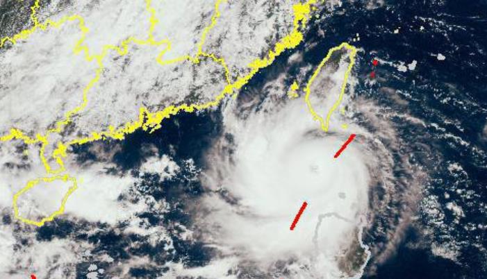 第9号台风苏拉高清卫星云图实况 2023台风苏拉最新消息卫星云图